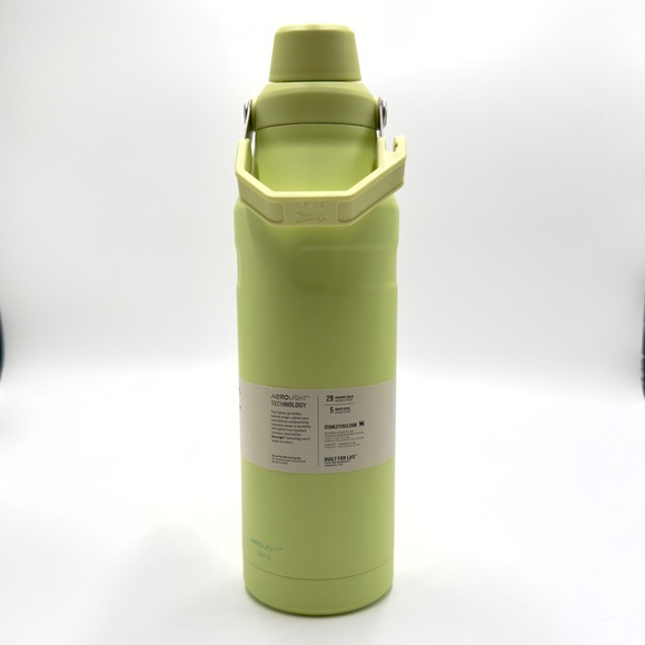 STANLEY Aerolight Iceflow Water Bottle 50 oz, 1.5 L - Citron - Fast Flow Lid - Picture 5 of 7